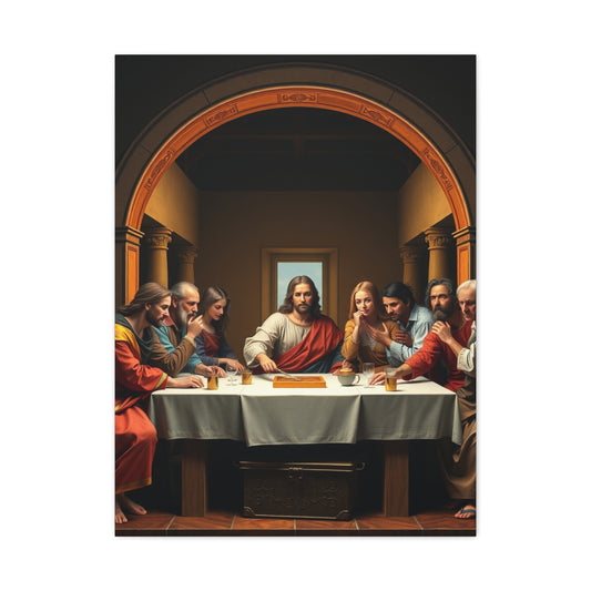 The Last Supper Art Canvas Art 2 Wall Art & Canvas Print