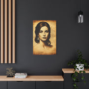 Minimal Black Silhouette World Map Wall Art & Canvas Prints