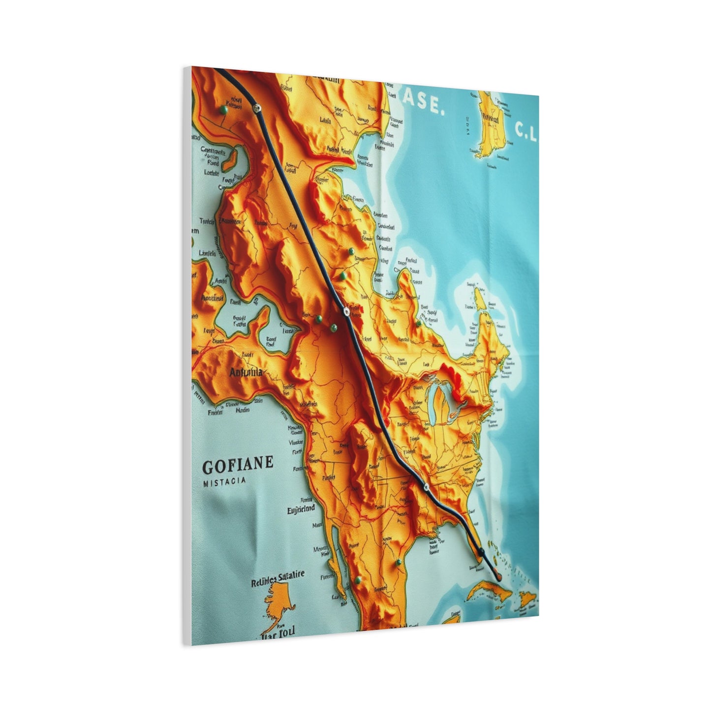 Geographic Opulence Décor