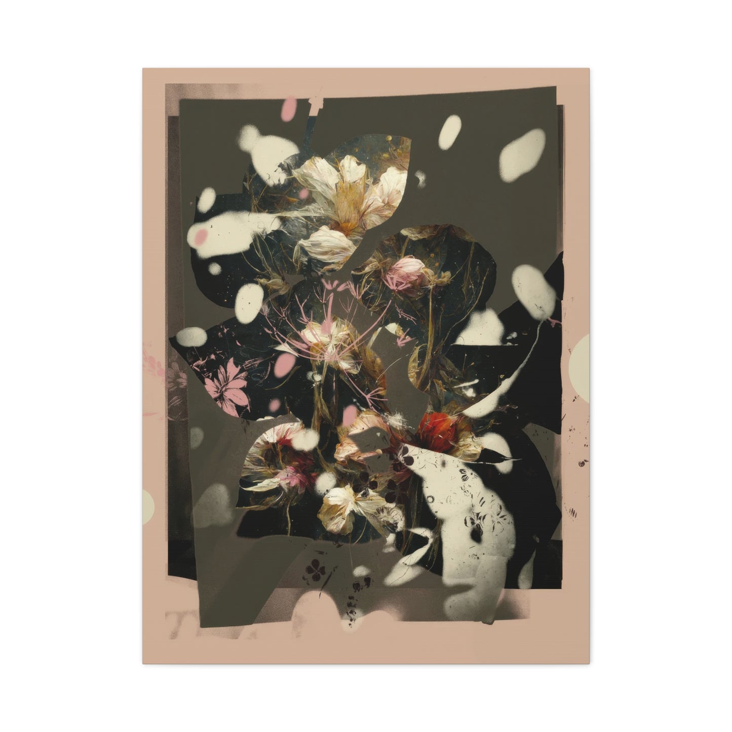 Floral Shadows Wall Art & Canvas Prints