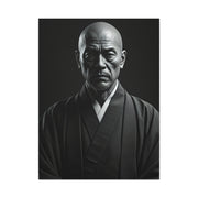Stoic Figure in Minimalist Portrait Wall Art & Canvas Prints