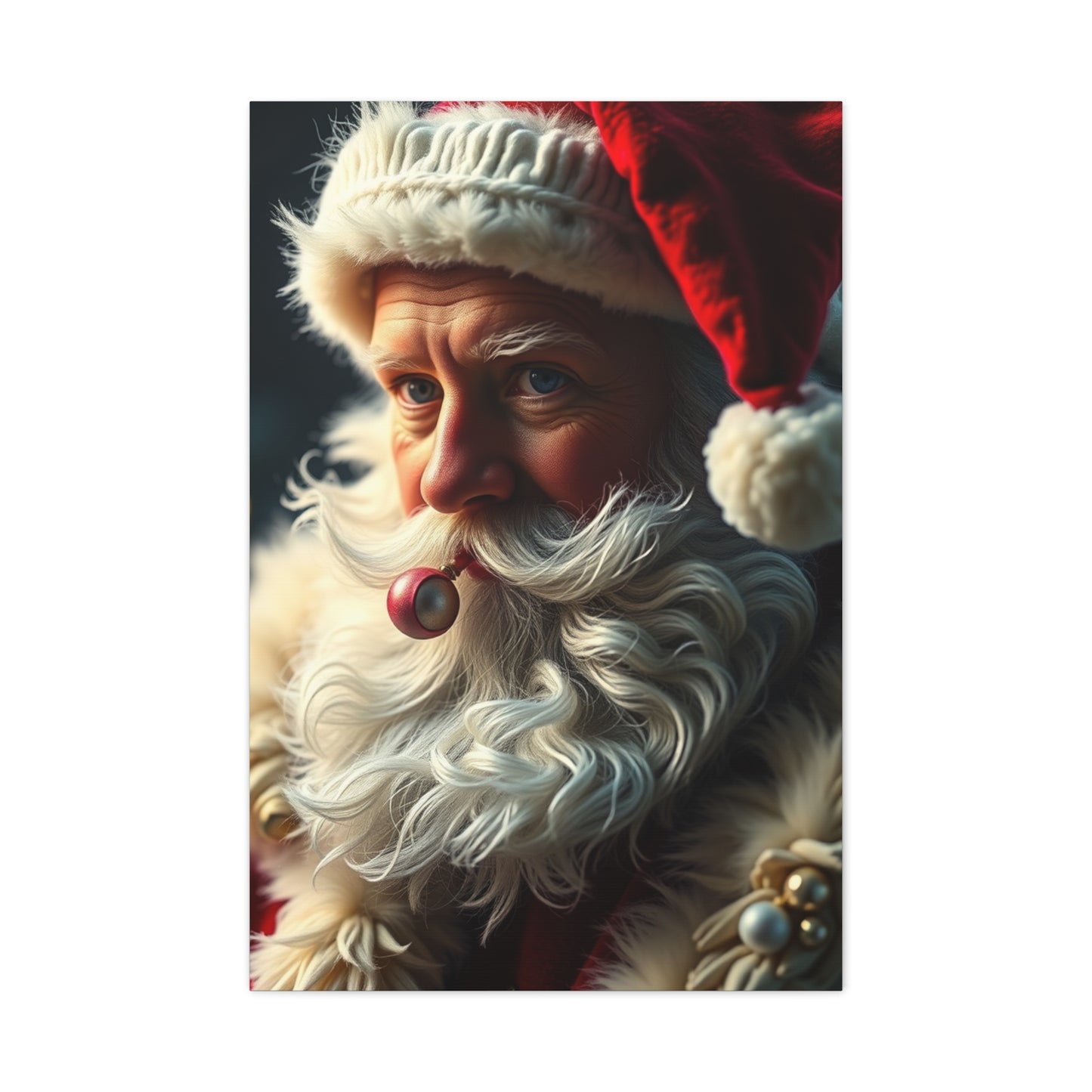 Santa Claus Art Supreme Canvas Wall Art & Canvas Print