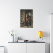 Rustic Stable Horse Portrait Wall Art & Canvas Print