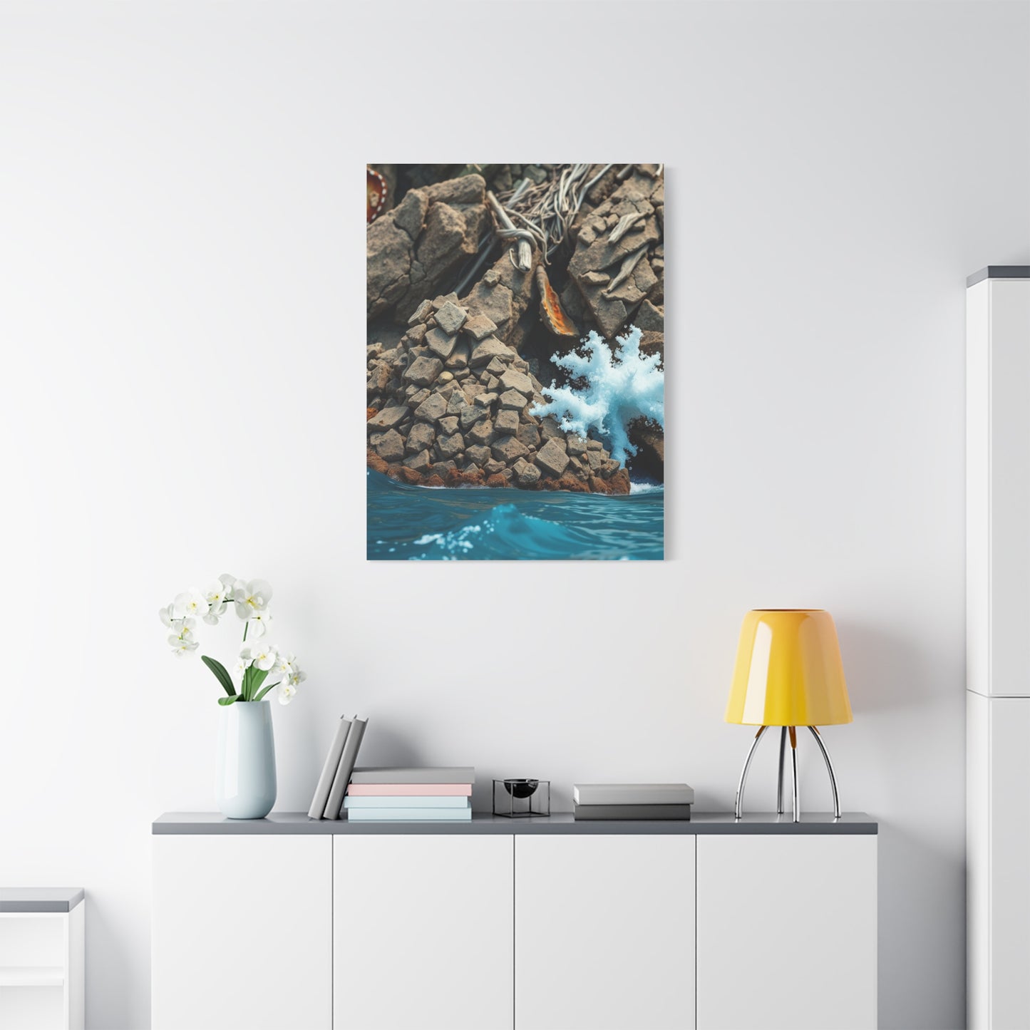 Azure Horizon Abstractions wall art & canvas print