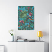 Tropical Botanical Leaves Wall Art & Canvas Print