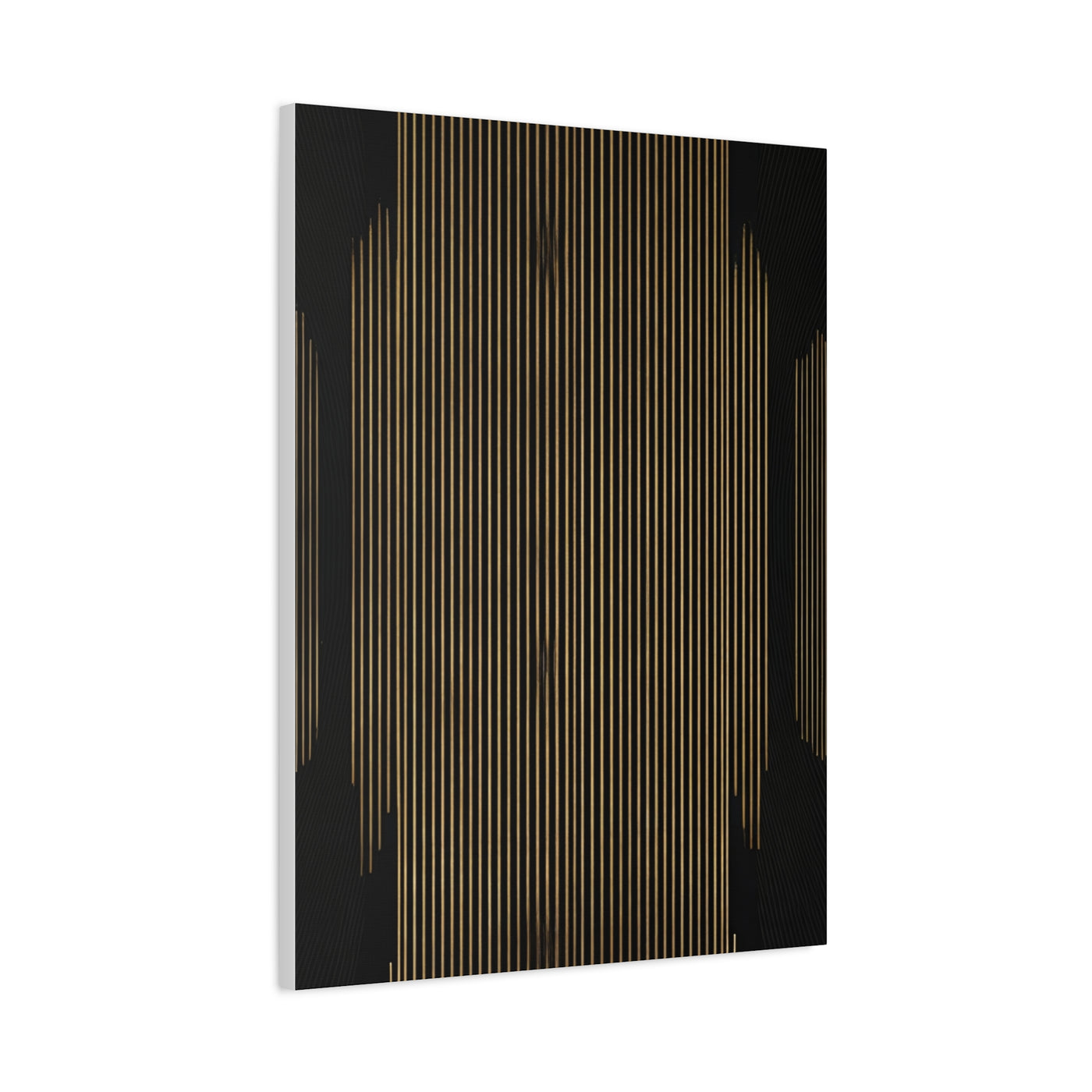 Midnight Gold Column Abstract Wall Art & Canvas Prints