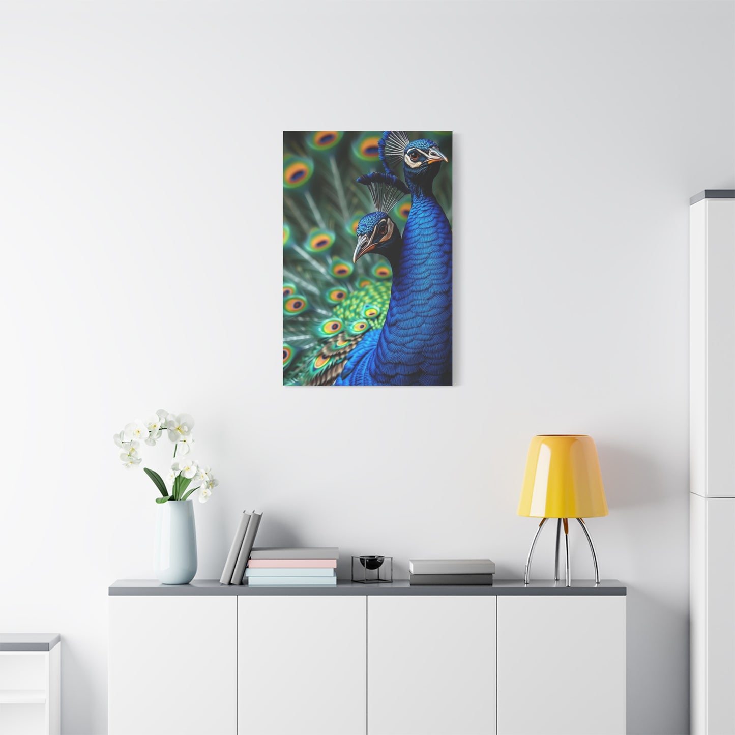 Vision Peacock Art Art Wall Art & Canvas Print