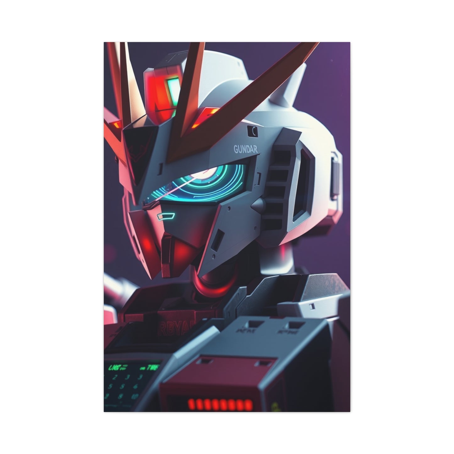Gundam Art Supreme Canvas Wall Art & Canvas Print