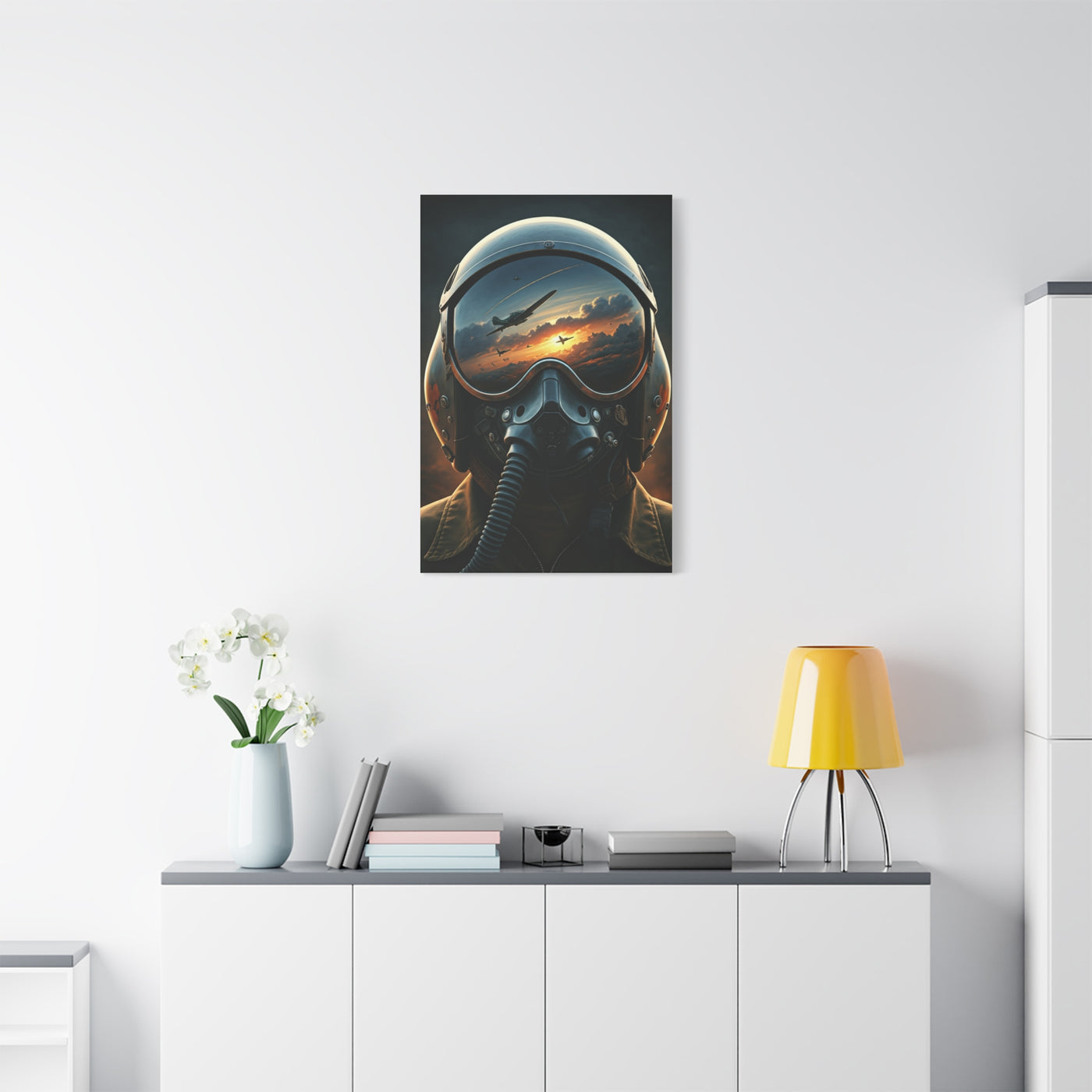 Aviator Reflection Horizon Wall Art & Canvas Prints