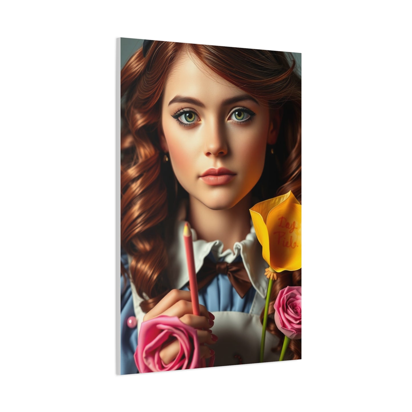 Alice In Wonderland Characters Art Premium Supreme Gallery Wall Art & Canvas Print