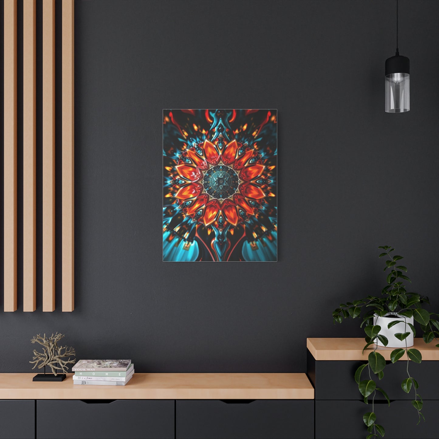 Circular Abstract Shape & Patterns Art Supreme Gallery Wall Art & Canvas Print