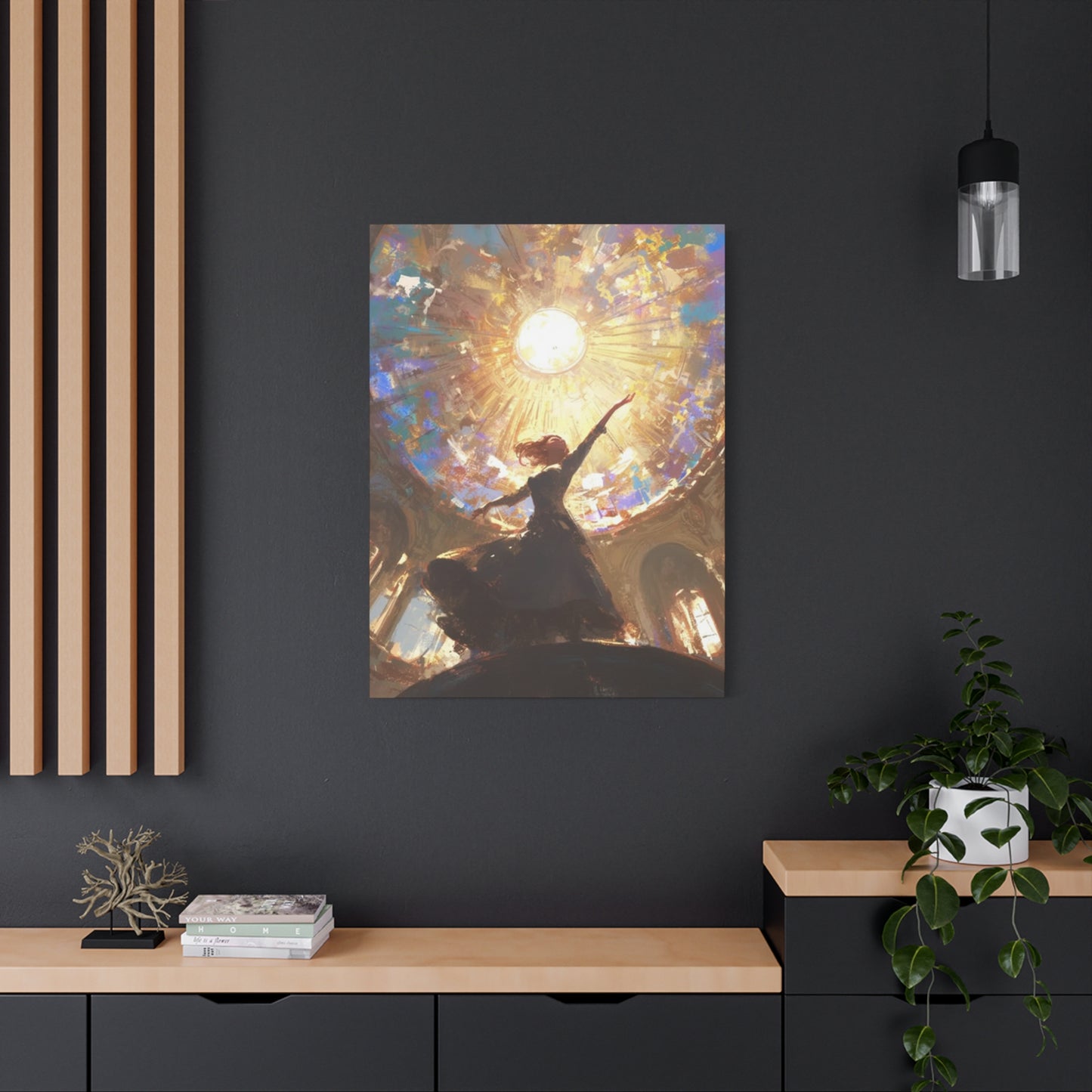 Women Dancing God Light Wall Art & Canvas Prints