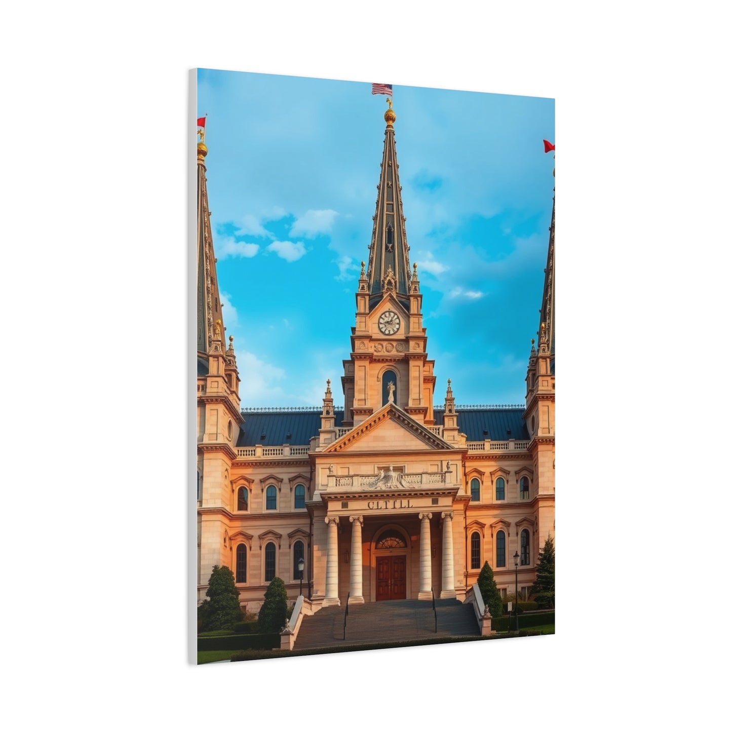 The LDS Temple Art Supreme Canvas Wall Art & Canvas Print