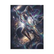 Celestial Cosmic Figure Wall Art & Canvas Print