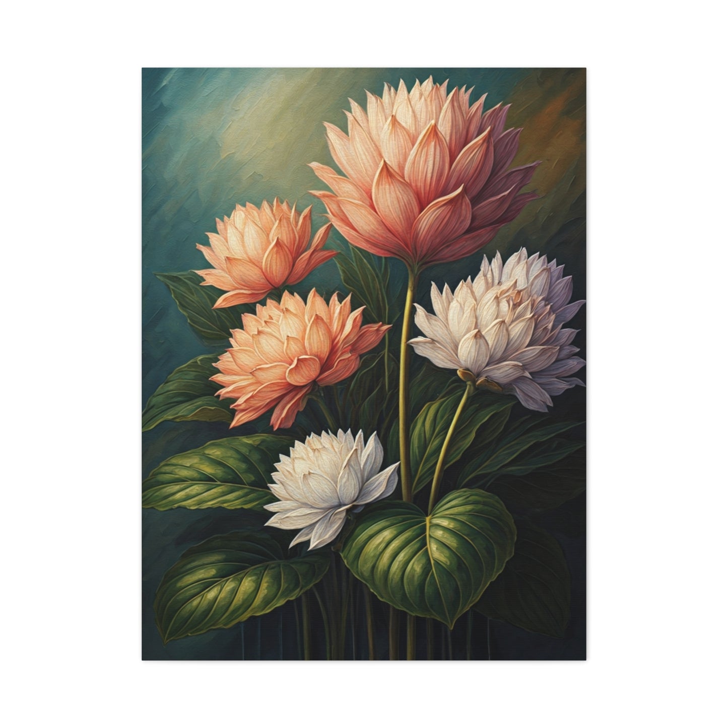 Soft Peony Serenity Wall Art & Canvas Print