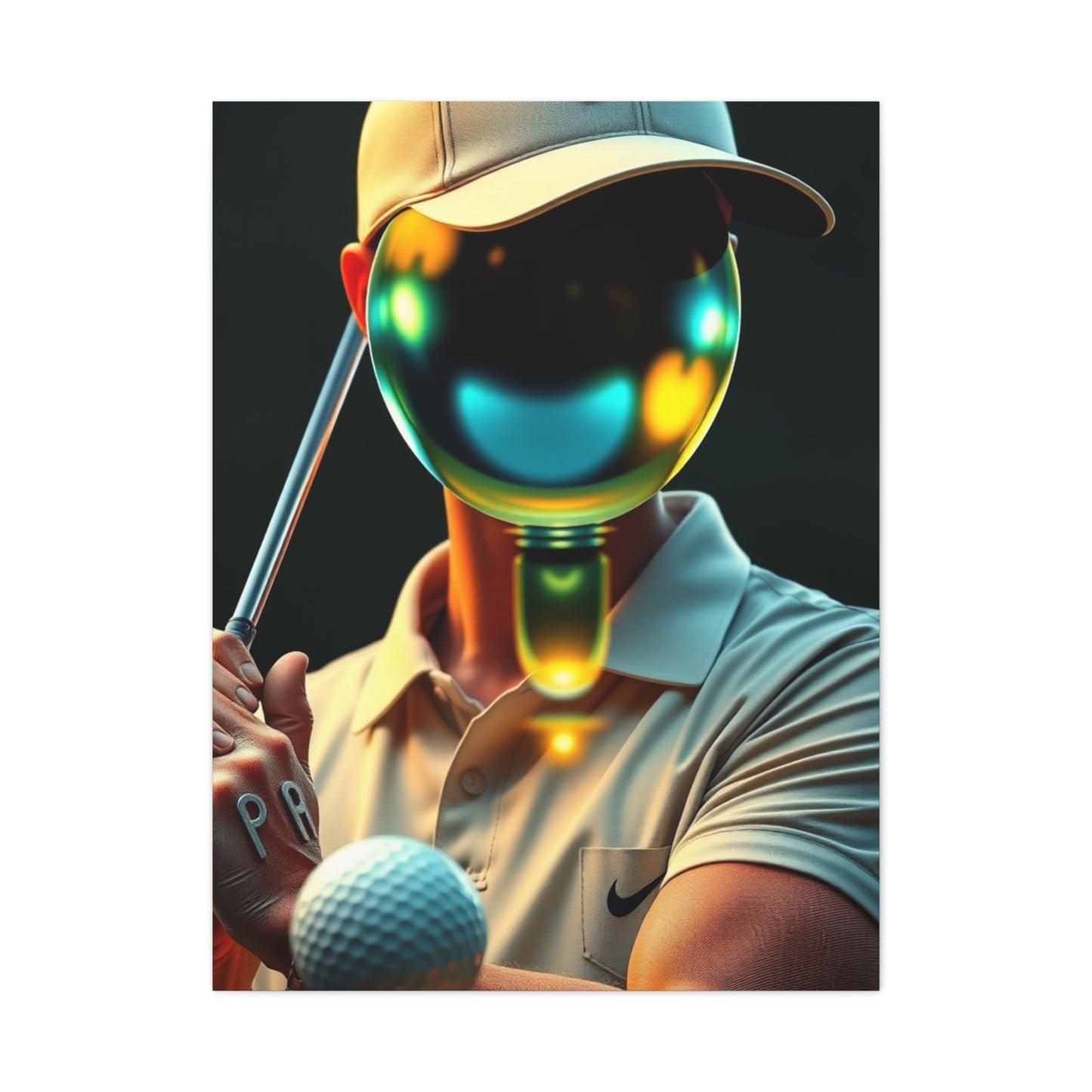 Gilded Links Reverie Wall Art & Canvas Print