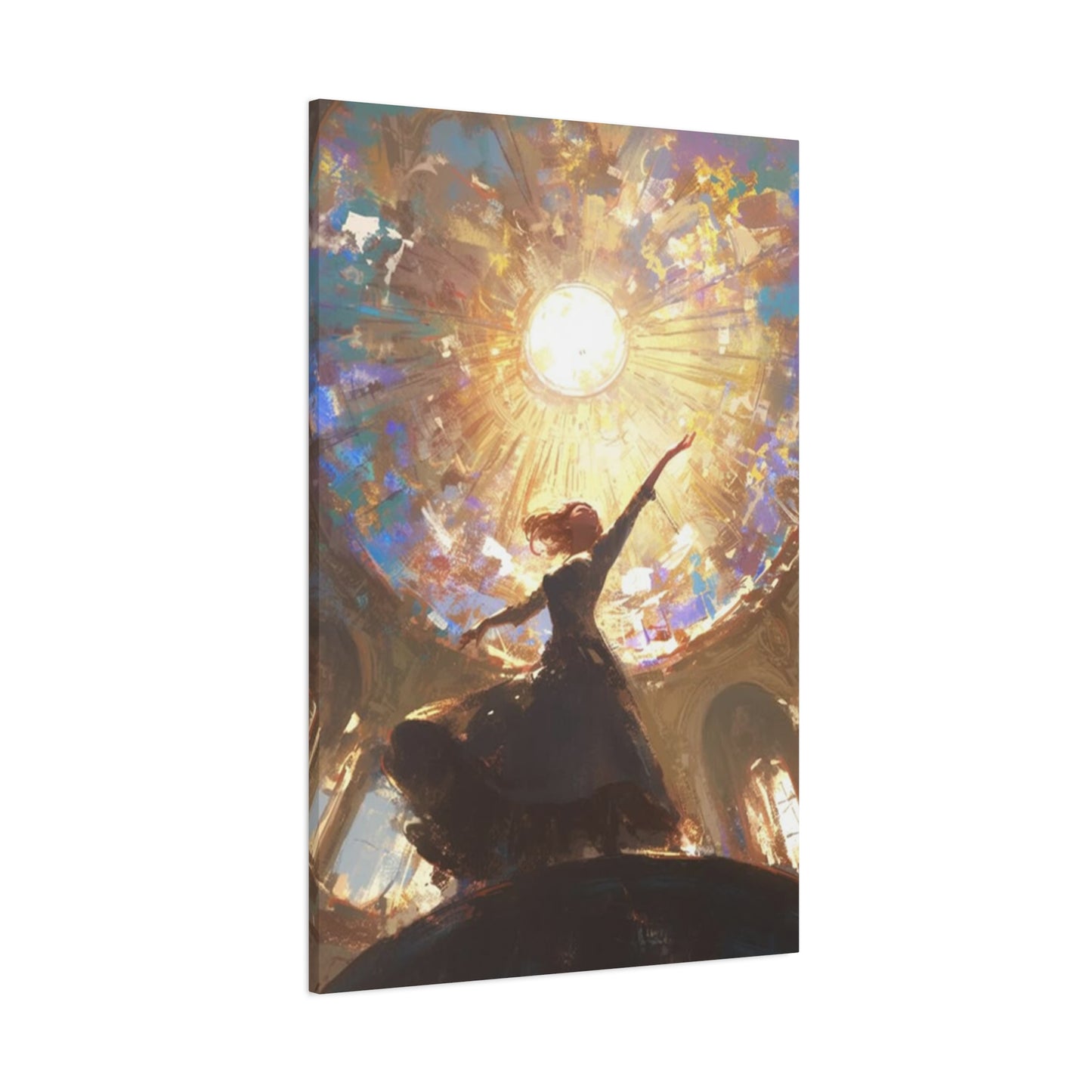 Women Dancing God Light Wall Art & Canvas Prints