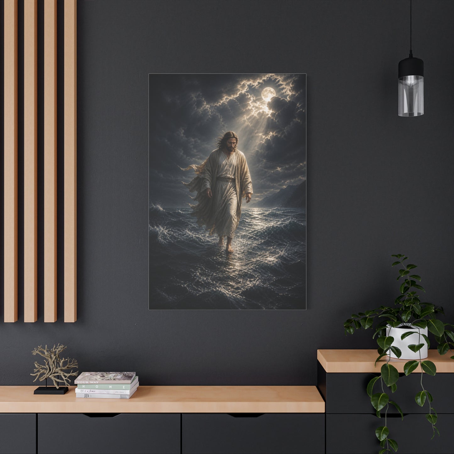 Jesus Walking on Water Wall Art & Canvas Print