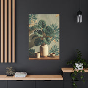 Tropical Green Botanical Still Life Wall Art & Canvas Print