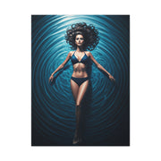 Calm Drift on Blue Water Wall Art & Canvas Prints