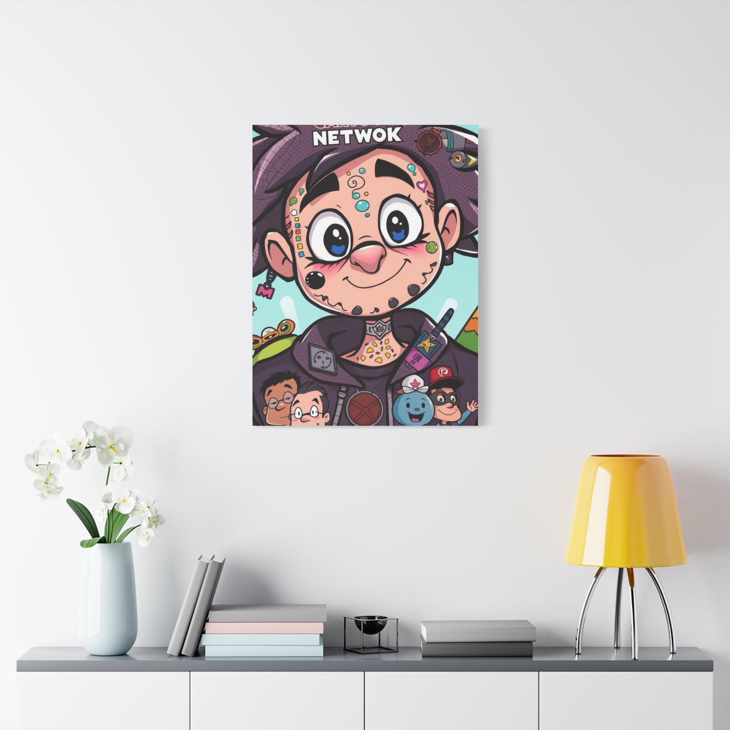Deluxe Animation Panorama Wall Art & Canvas Print