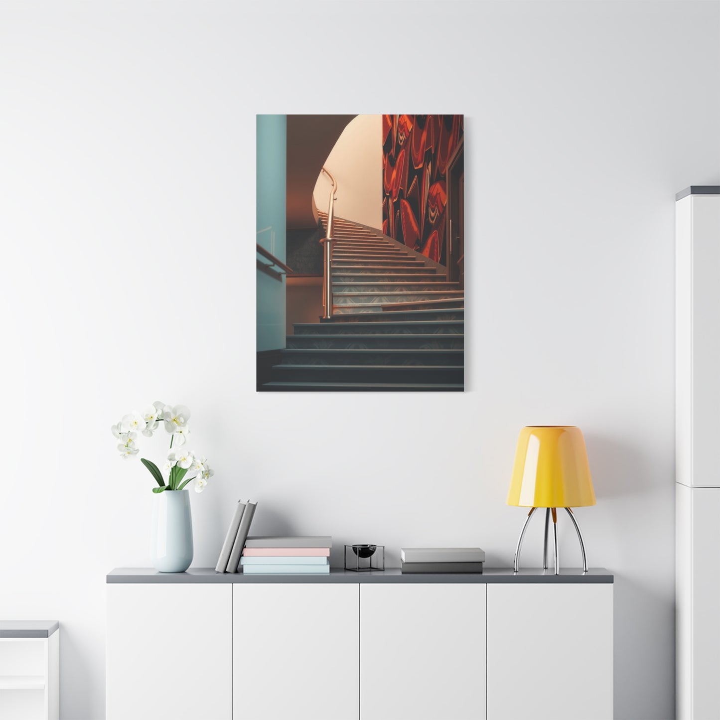 Stair & Staircase Art Canvas Art 5 Wall Art & Canvas Print