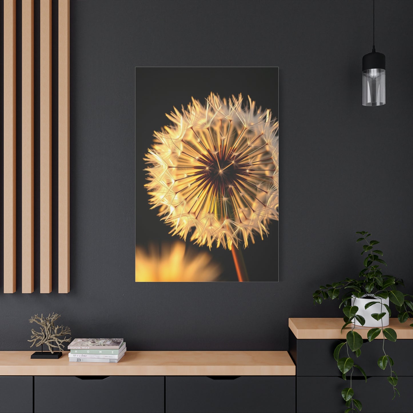 Vision Dandelion Flower Art Art Wall Art & Canvas Print