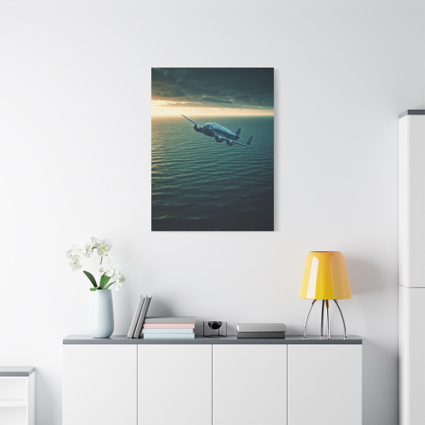 Ocean Whale Glide Serenity Wall Art & Canvas Prints
