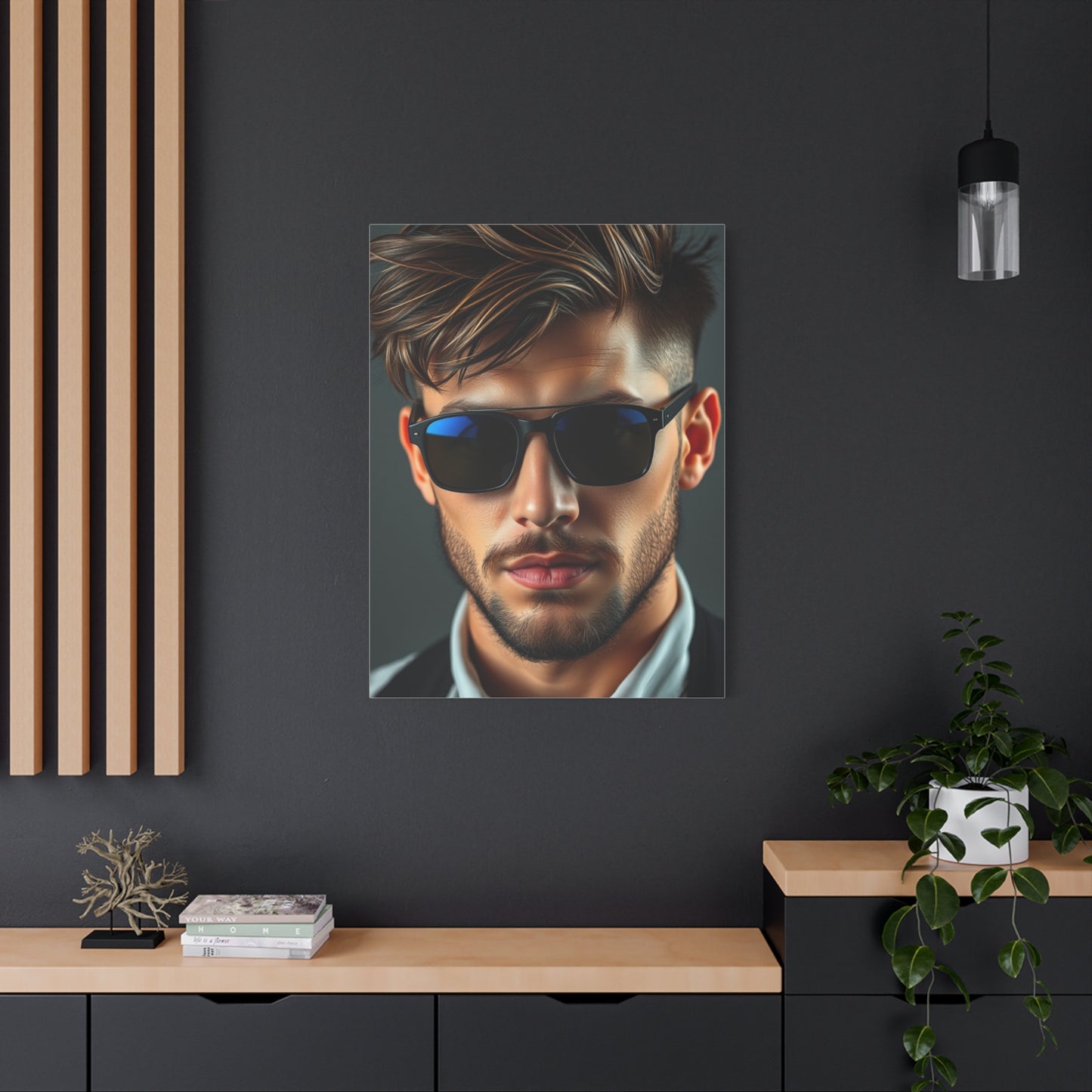 Upscale Gents Showcase Wall Art & Canvas Print