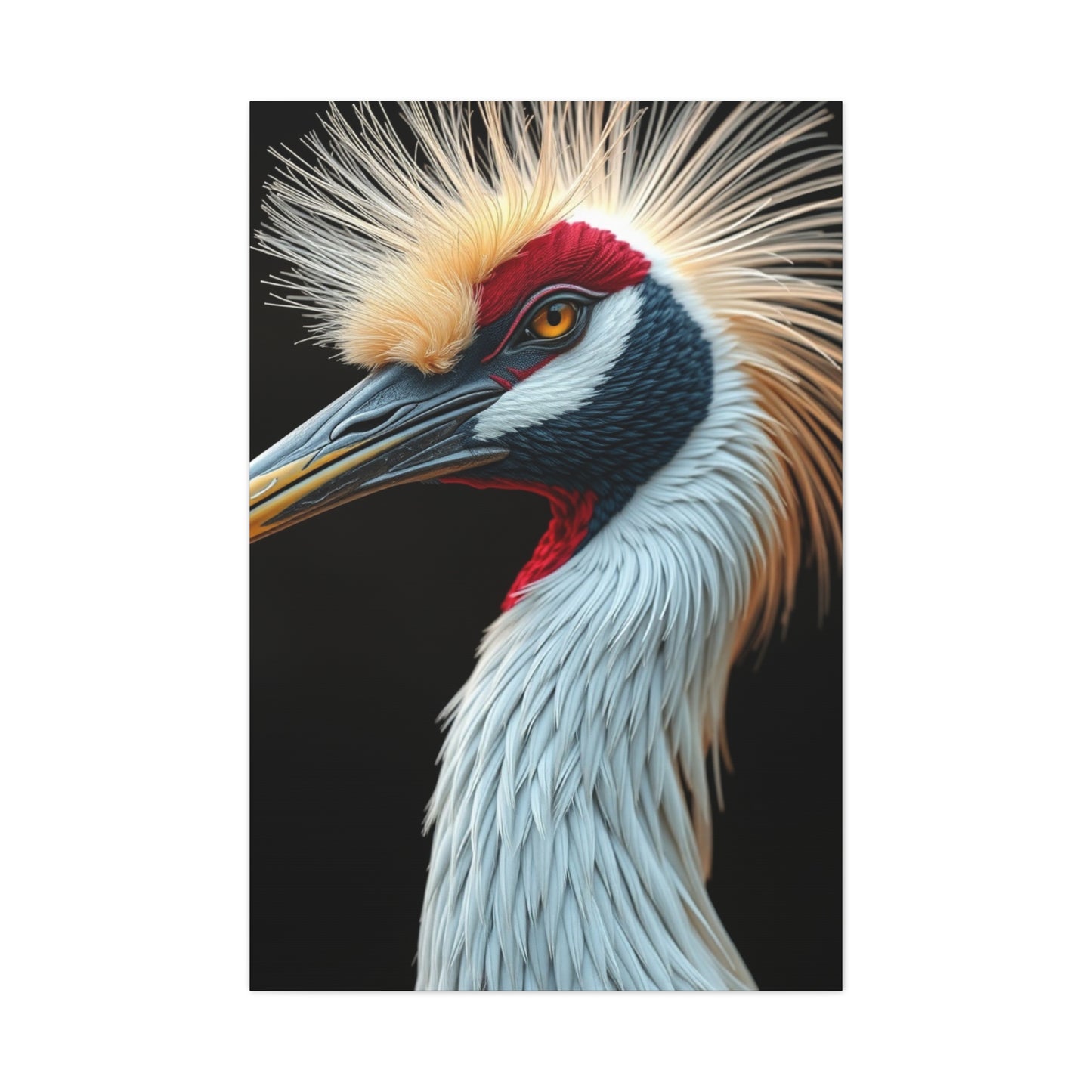 Supreme Crane Bird Art Beautiful Collection Wall Art & Canvas Print