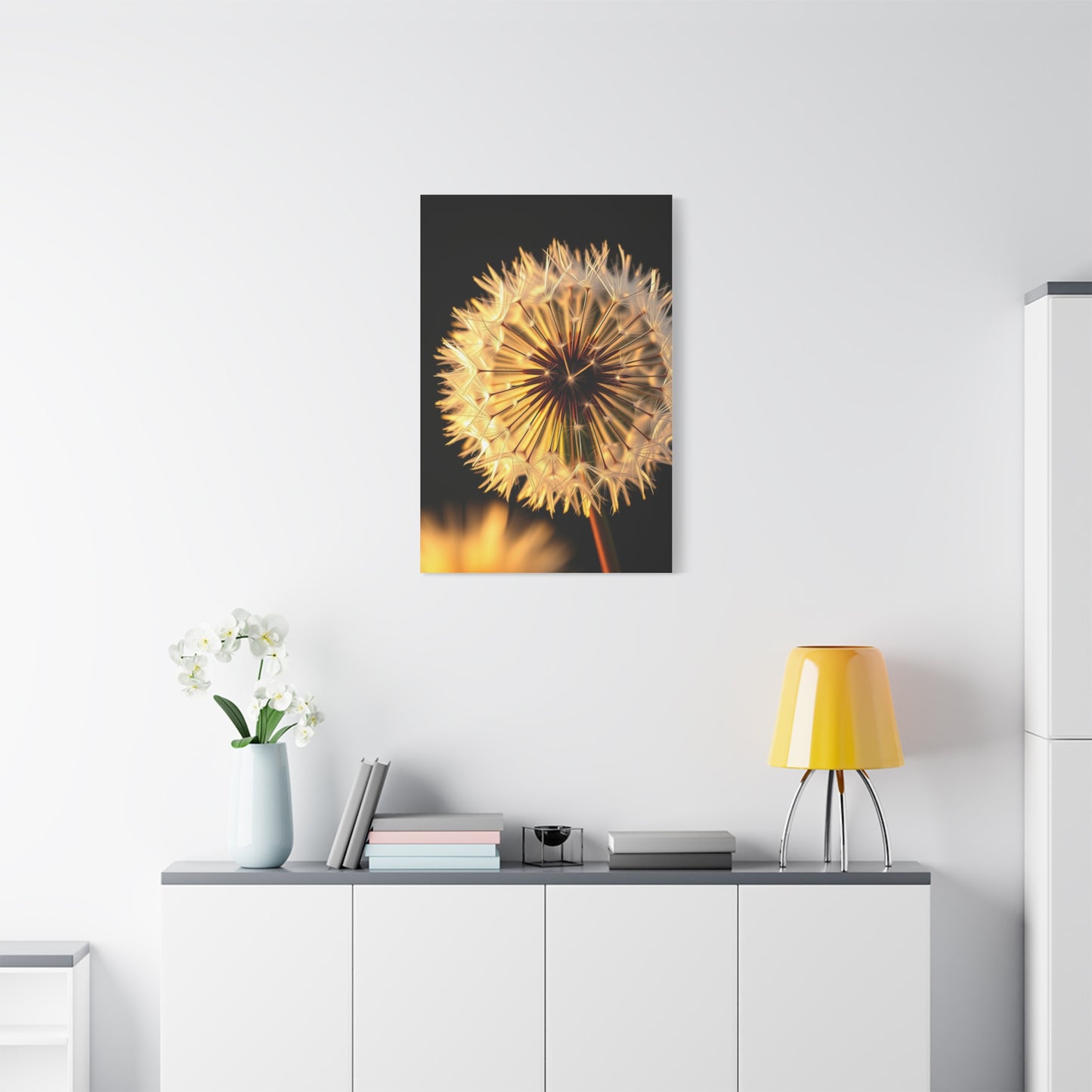 Vision Dandelion Flower Art Art Wall Art & Canvas Print