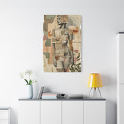 Mixed Media Nude Composition Wall Art & Canvas Print
