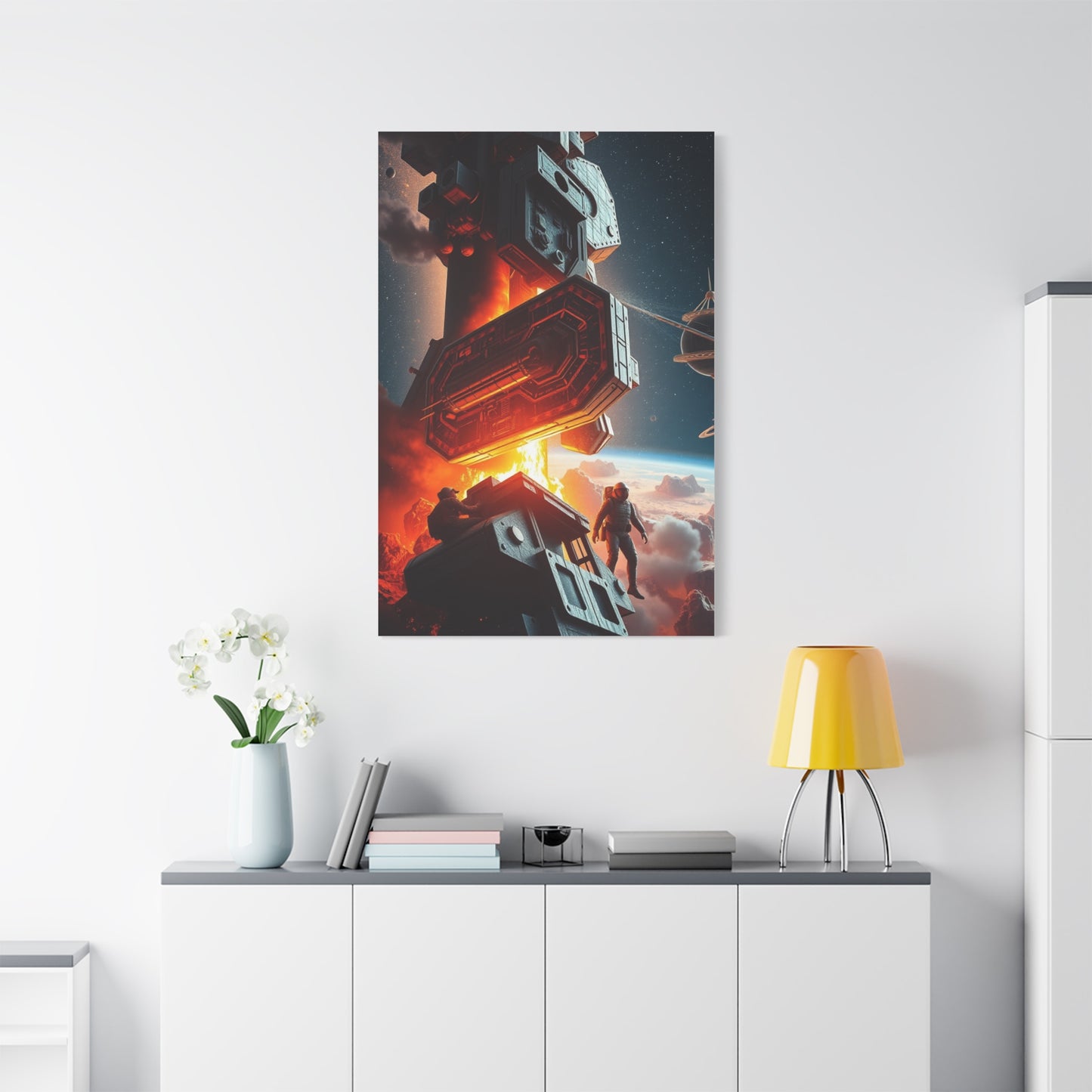 Galactic Elegance Display Wall Art & Canvas Print
