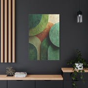 Sage Limewash Organic Green Abstract Wall Art & Canvas Print