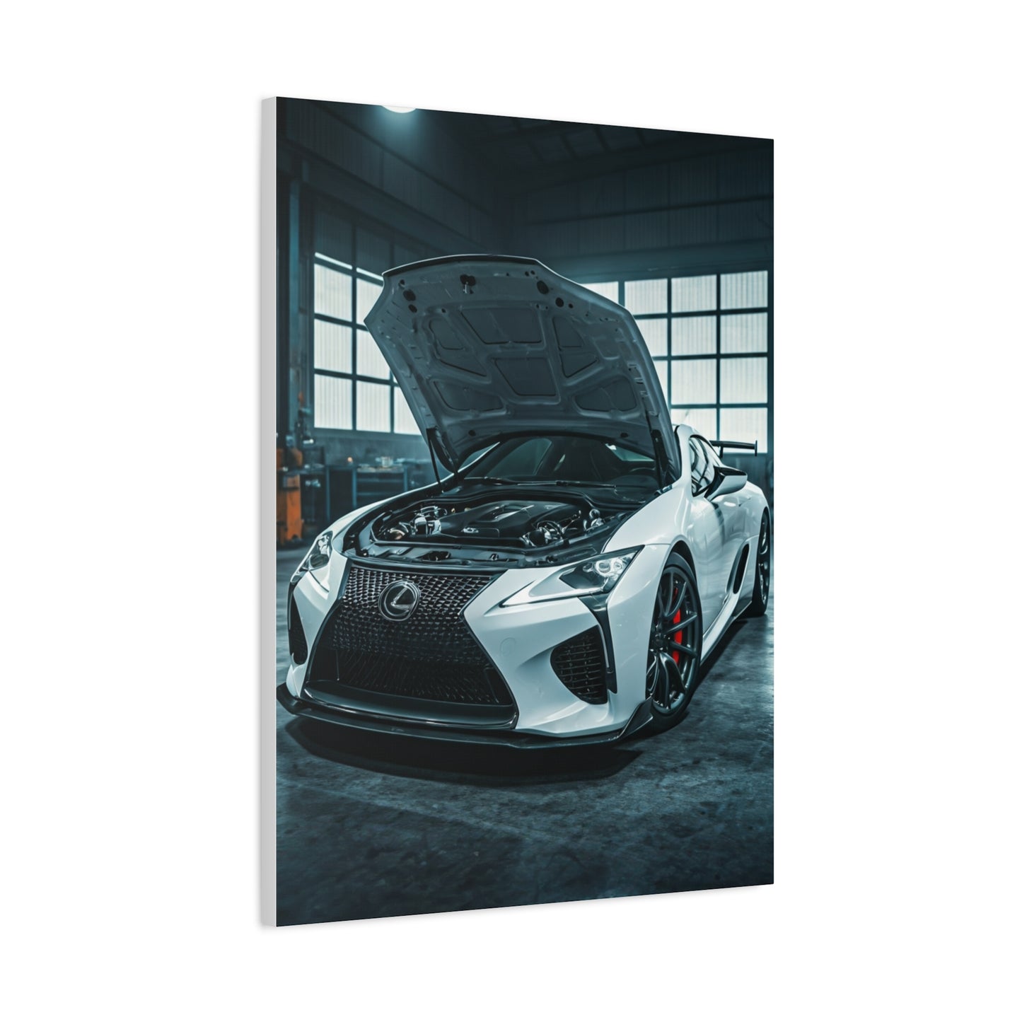 Lexus LC 500 Night Workshop Mood Wall Art & Canvas Prints