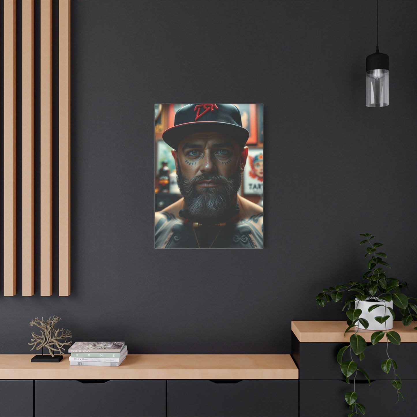 Tattoo Parlor Art Luxury Canvas Wall Art & Canvas Print