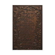 Proverbs Heirloom Wood Scripture Wall Art & Canvas Print