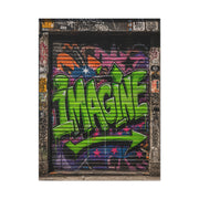 Urban Graffiti Statement Door Street Wall Art & Canvas Print