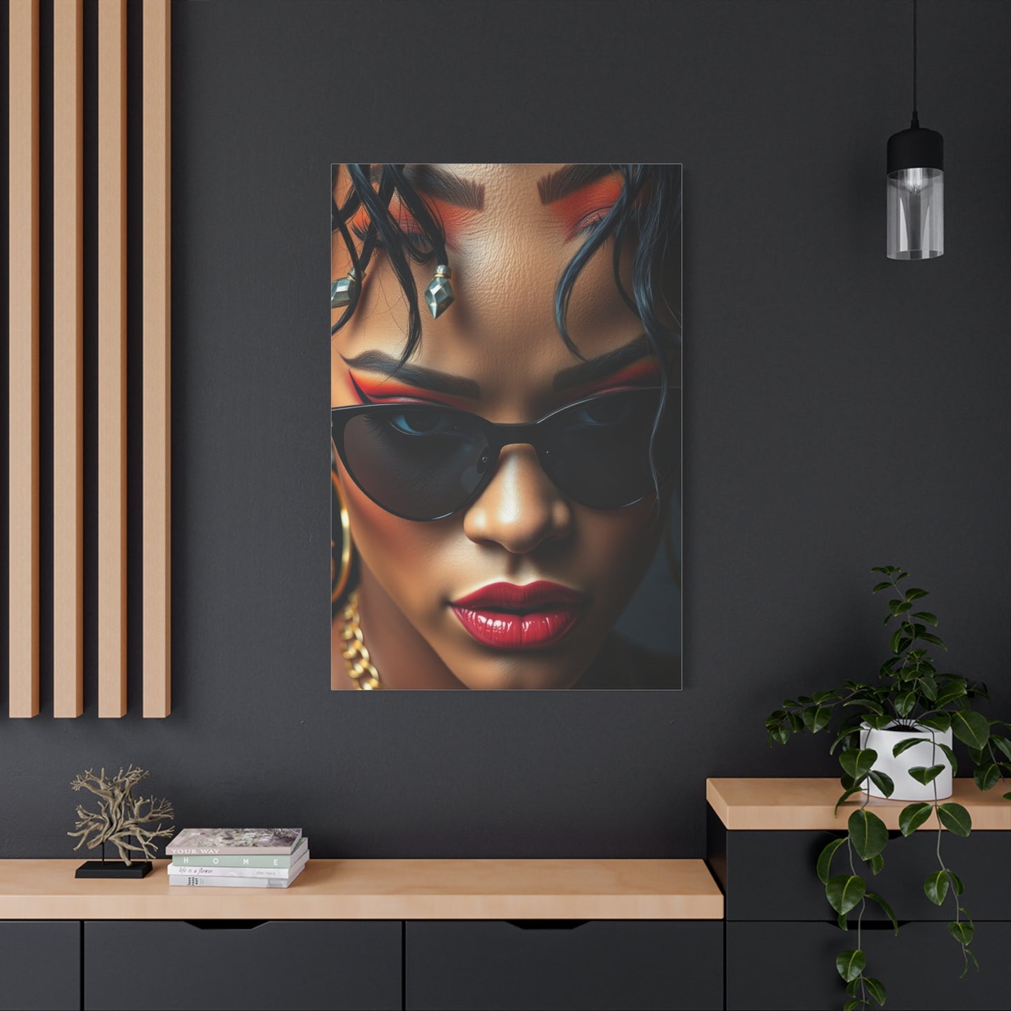 Divine Rihanna Art Canvas Wall Art & Canvas Print