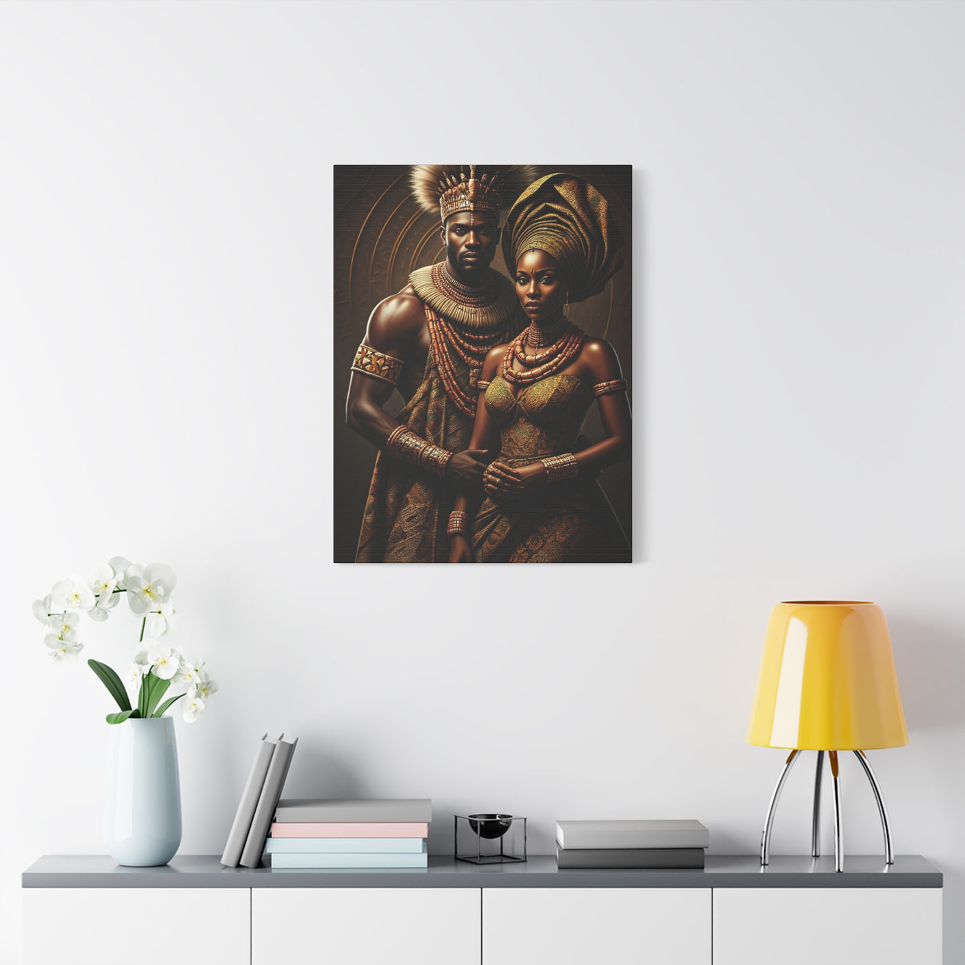 Royal Warrior Couple Legacy Wall Art & Canvas Prints