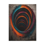 Urban Vortex Graffiti Tunnel Street Wall Art & Canvas Print