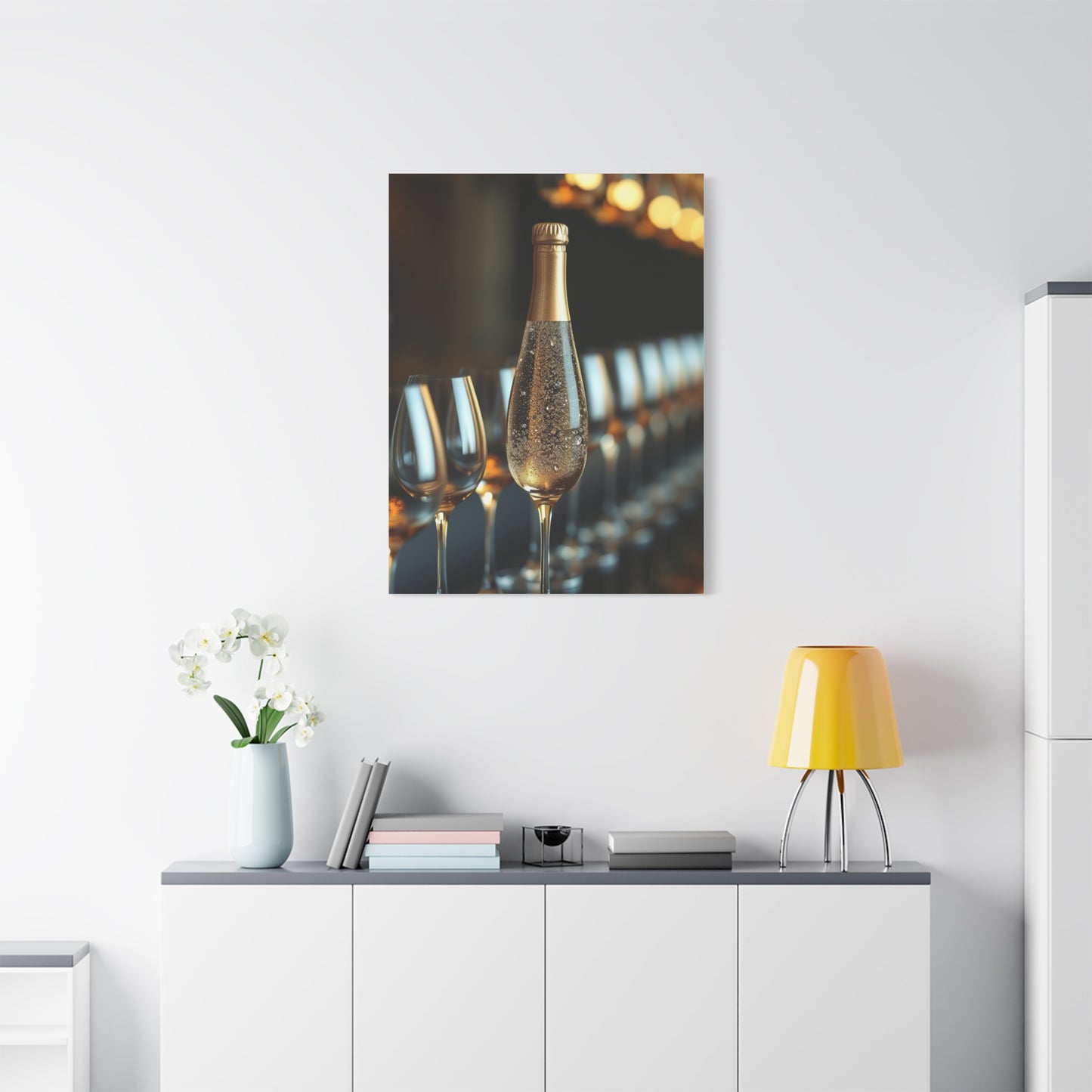 Champagne Art Supreme Gallery Wall Art & Canvas Print