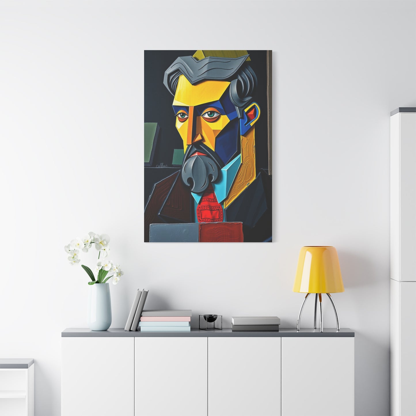 Cubist Aesthetic Canvas Wall Art & Canvas Print