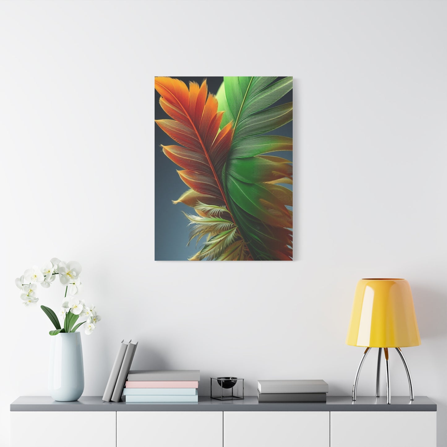 Supreme Feather Art Beautiful Collection Wall Art & Canvas Print