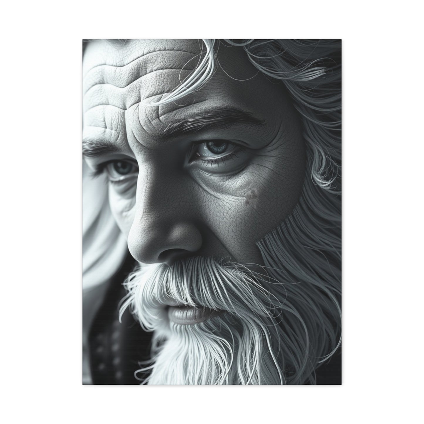 Gray & White Art Supreme Canvas Gallery Wall Art & Canvas Print