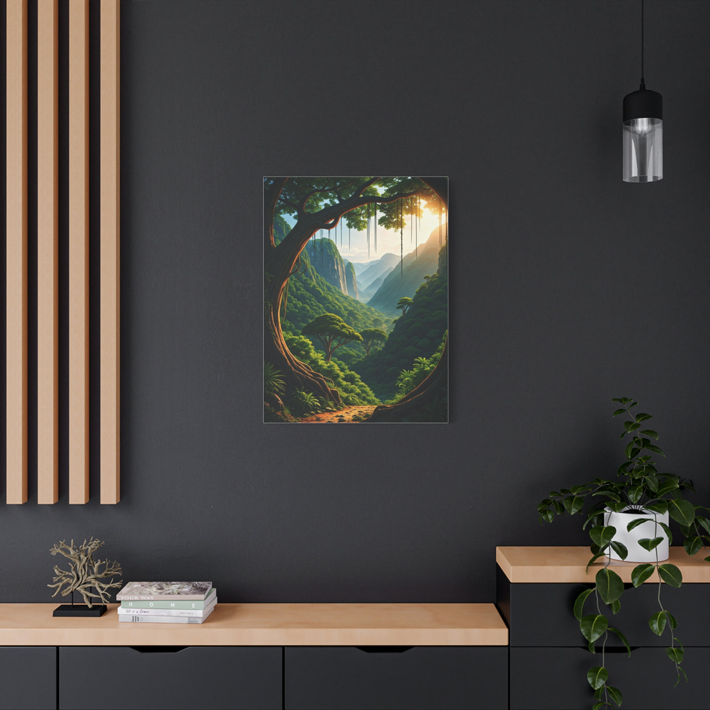 Enchanted Jungle Valley Escape Wall Art & Canvas Prints