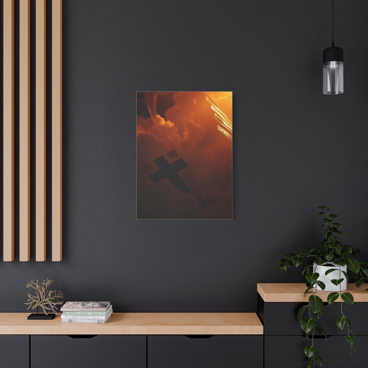 Celestial Word Canvas Wall Art & Canvas Print
