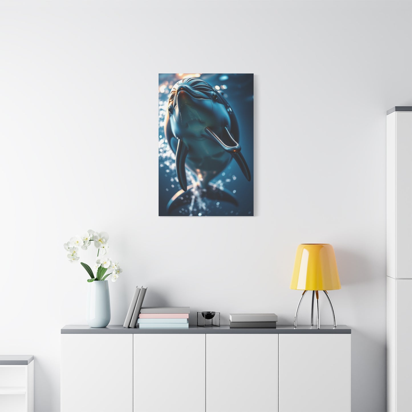 Masterpiece Dolphin Art Vision Wall Art & Canvas Print
