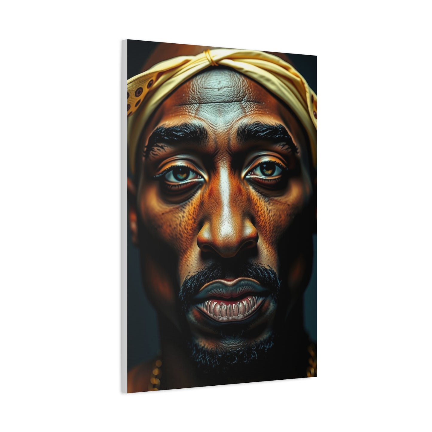 Gilded Hip-Hop Icon Wall Art & Canvas Print