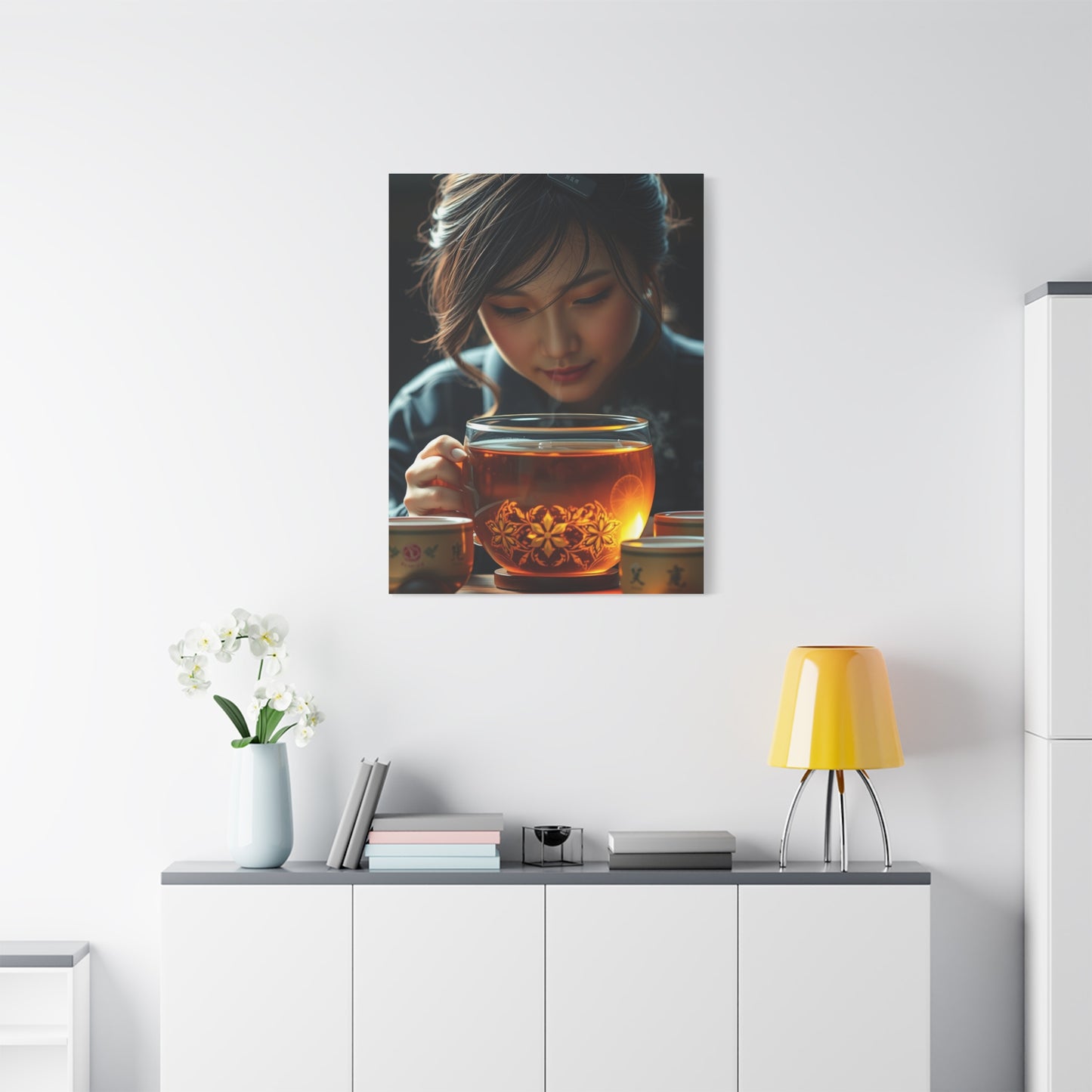 Tea Art Supreme Canvas Wall Art & Canvas Print